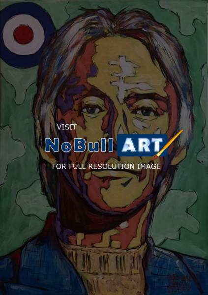 Portrait - Paul Weller - Acrylic