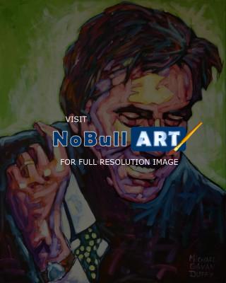 Portrait - Bryan Ferry - Acrylic