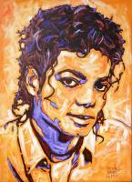 Portrait - Michael Jackson - Acrylic