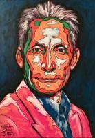 Portrait - Charlie Watts - Acrylic