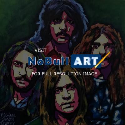 Portrait - Black Sabbath - Acrylic