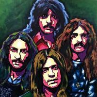 Portrait - Black Sabbath - Acrylic