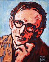 Portrait - Patrick Kavanagh - Acrylic