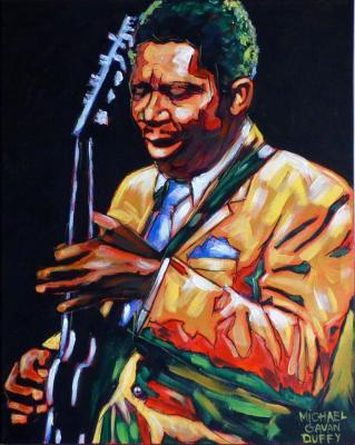 Portrait - Bb King - Acrylic