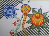 Flowers - Blue Flower - 140Lb Watercolor Paper