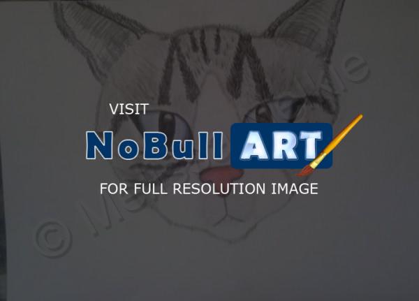 Random Designs And Drawings - Parker Cat - 140Lb Watercolor Paper