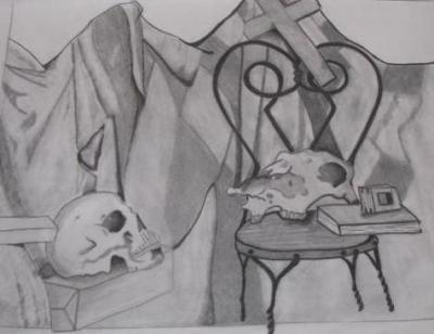 Acrylic Paintings - Still Life - Acrylic