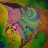Radha - Oil Paintings - By Sriya Ghosh, Oil Painting Painting Artist