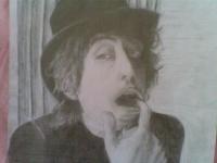 Face - Bob Dylan - Pencil