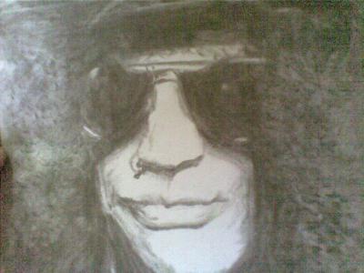 Face - Slash - Charcoal