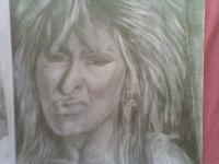 Face - Tina Turner - Pencil