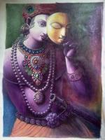 Painting - Chhaliya - Oil On Canvas