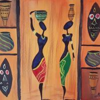 Painting - Tribal Art - Painting
