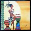 Tribal Girl - Acrylic Paintings - By Radha Sharma, Painting Painting Artist