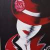 A Dark Lady - Acrylic Paintings - By Radha Sharma, Painting Painting Artist