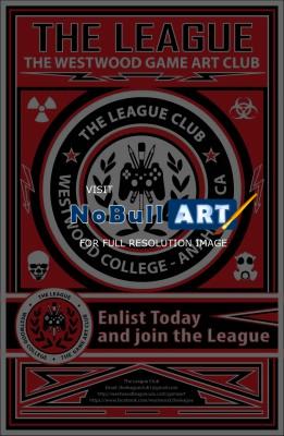 League Posters - League Enlistment Poster - Digital