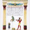 The Art Of Ancient Egypt - Mixed Media Mixed Media - By Fernando Guasch, Decorative Painting Mixed Media Artist