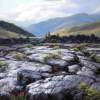 Craters Of The Moon National Park - Pastel Paintings - By Janet Sullivan, Landscape Painting Artist