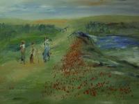 Boys Gone Fishin - Oil Paintings - By Edward Wolverton, Surreal Painting Artist