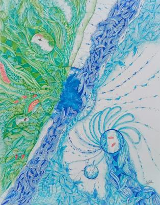 Toms Ink - Plant And Water Elements Of The Earth - Ink