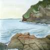 The Bristol Bay - Watercolors Paintings - By Ekaterina Kuznetsova, Landscape Painting Artist