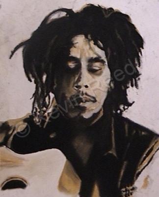 Portraits - Mr Marley - Pastel