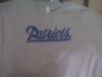 T-Shirt - Patriot Football Tfront Print - Ink