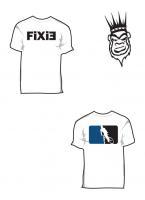 T-Shirt - Fixie - Ink