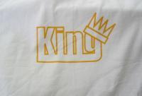 King T - Ink Printmaking - By Kev R, Simple Printmaking Artist