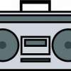 Radio Flyin Logo - Adobe Illustrator Digital - By Kev R, Simple Digital Artist