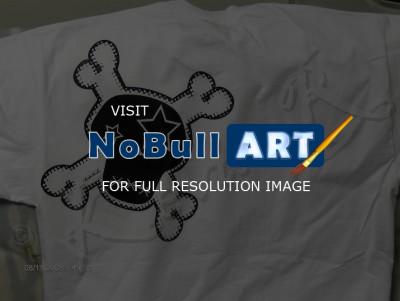 T-Shirt - Skully Cross - Adobe Illustrator