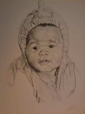 Portraits - Toddler - Charcoal