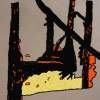 Forest Fire Rhotoscope Drawing - Digital Digital - By Damon Keifer, Abstract Digital Artist