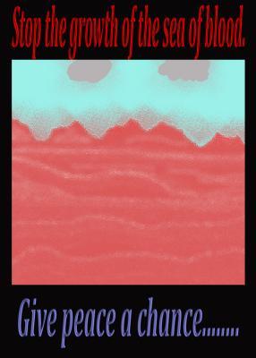 Photoshopped - Anti War Poster - Digital