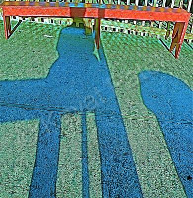 Poetic Images - Shadow Bench - Digital