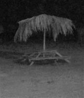 Caribbean Bench - Digital Photography - By Kevat Patel, Scenic Photography Artist