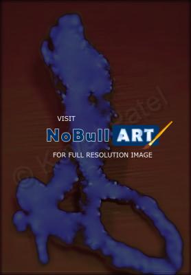 Improv Art - Blue Tinted Foil - Digital