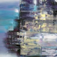 Untitled No 41 - Acrylic Paintings - By Azure Azure, Abstract Painting Artist