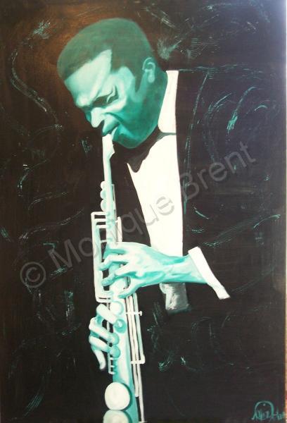 Musical - Coltrane - Acrylic