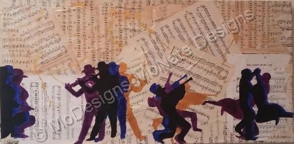 Musical - Untitled - Mixed Media