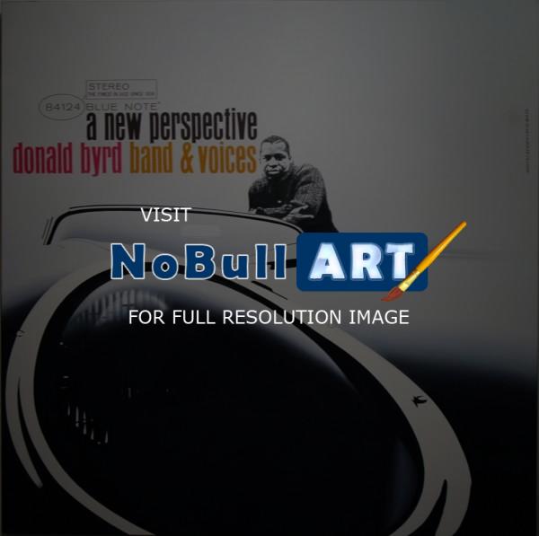 Blue Note - Donald Byrd A New Perspective - Oil On Canvas
