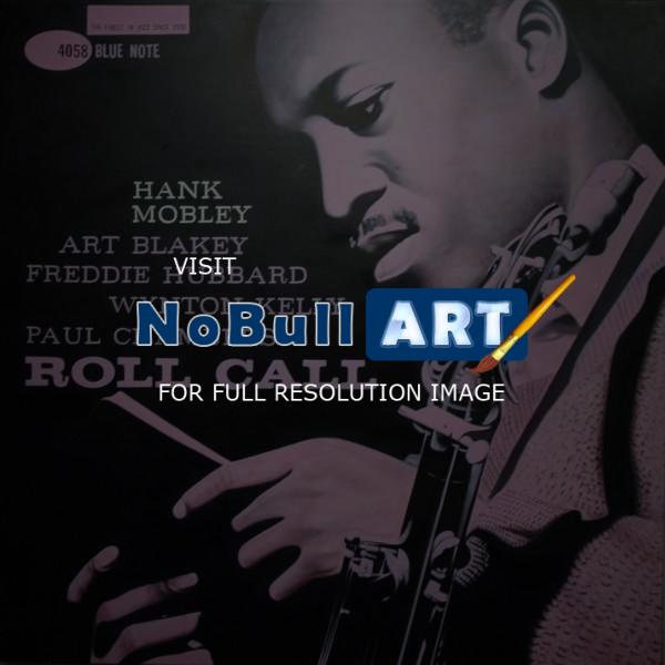 Blue Note - Hank Mobley Roll Call - Oil On Canvas
