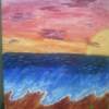 Sunset - Acryllic Paintings - By Lacey Yeager, Nature Painting Artist