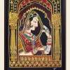 Jharokha Meenakari Paintings - Mixmedia Paintings - By Trishela Kumaarr, Traditional Painting Artist