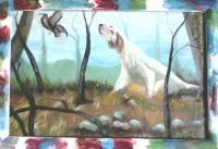 Painting - Hunting Dog - Art