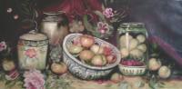 Fragments Of Still Life - Paintings Paintings - By Antonio Cariola, Oil On Canvas Painting Artist