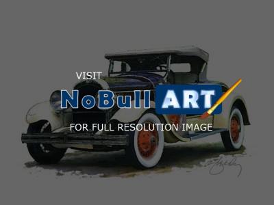 Cars - 1938 Chrysler Roadster - Artists Giclee