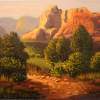 Canyon - Western Us - Oil On Canvas Paintings - By Damaris Outterbridge, Impressionist Painting Artist