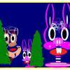 M 26 Rabbit And Friends - Gemdondy Computer Art Digital - By Don Stockman, Gemdondy Computer Art Method Digital Artist