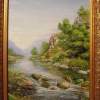 Mountain Tikitch - Oil Paintings - By Evelyn Gemayel, Landscape Painting Artist